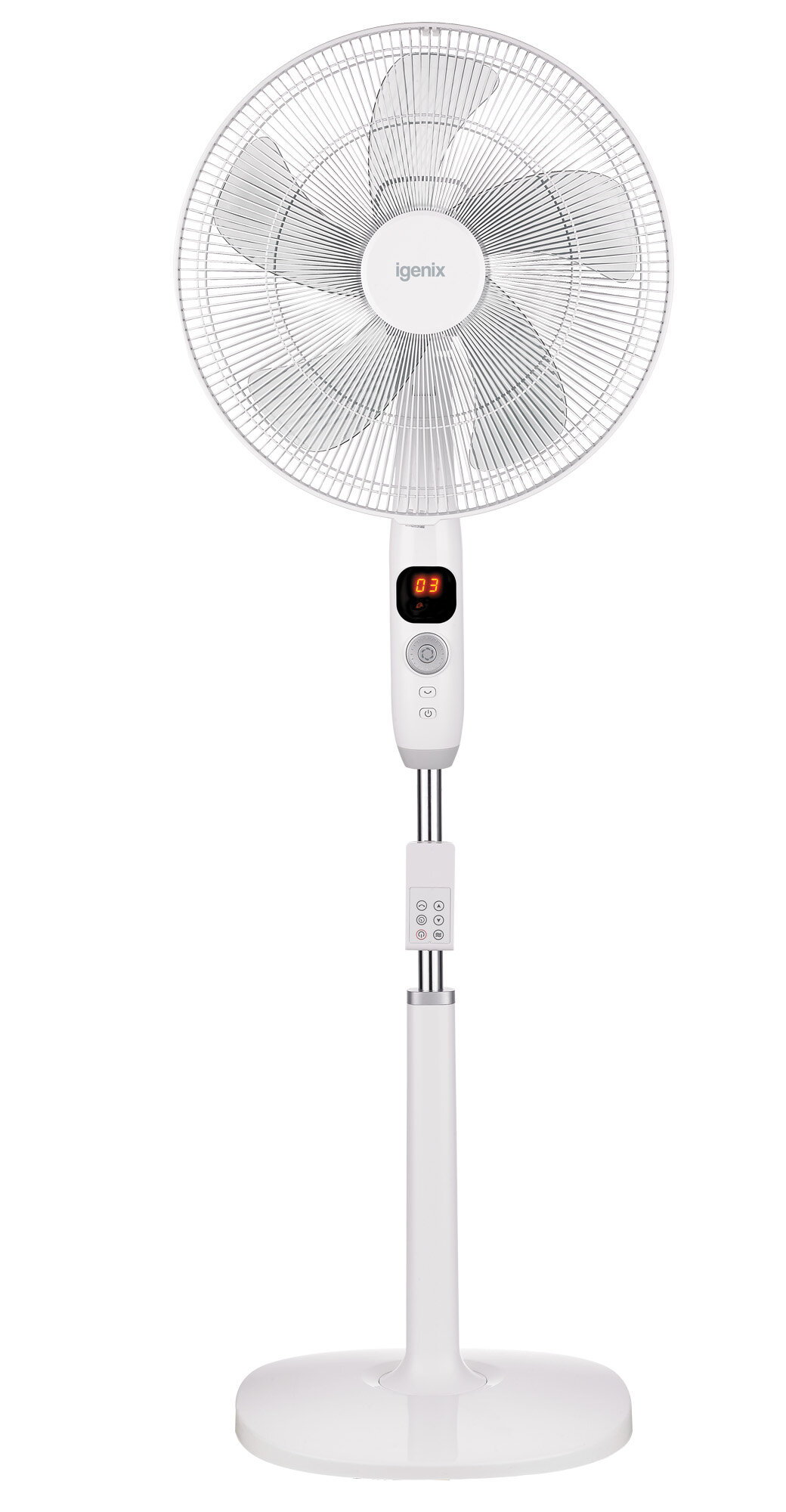 PIFCO Oscillating 30.4 cm Pedestal Fan