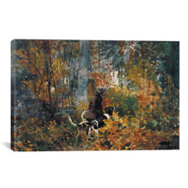 On the Trail  by Winslow Homer  Giclee Canvas Print Repro 