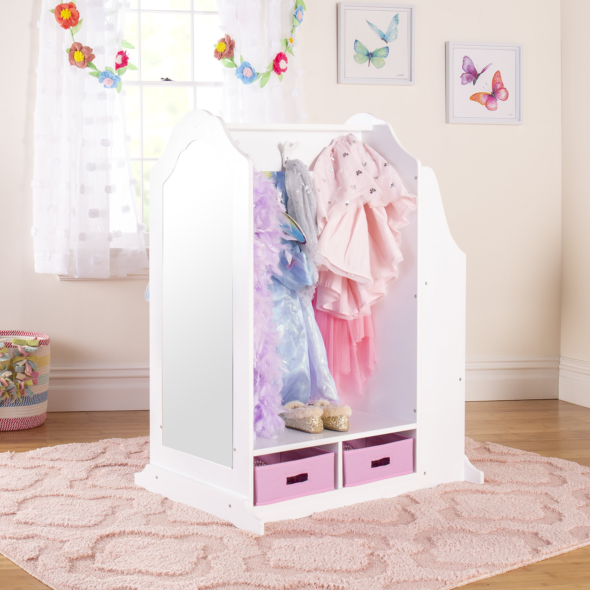 Guidecraft Kids Dress Up Storage and Vanity & Reviews Wayfair