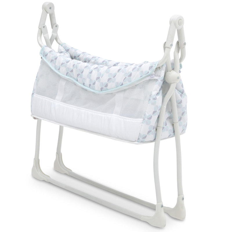 delta children deluxe newborn activity & rocking sleeper