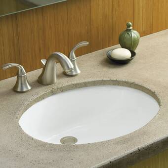 K 2336 0 Kohler Devonshire Ceramic Oval Undermount Bathroom