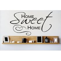 Design with Vinyl JER 1513 1 Wall Decal Sweet Home 10X20 As Seen 10 x 20