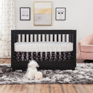 wayfair black crib