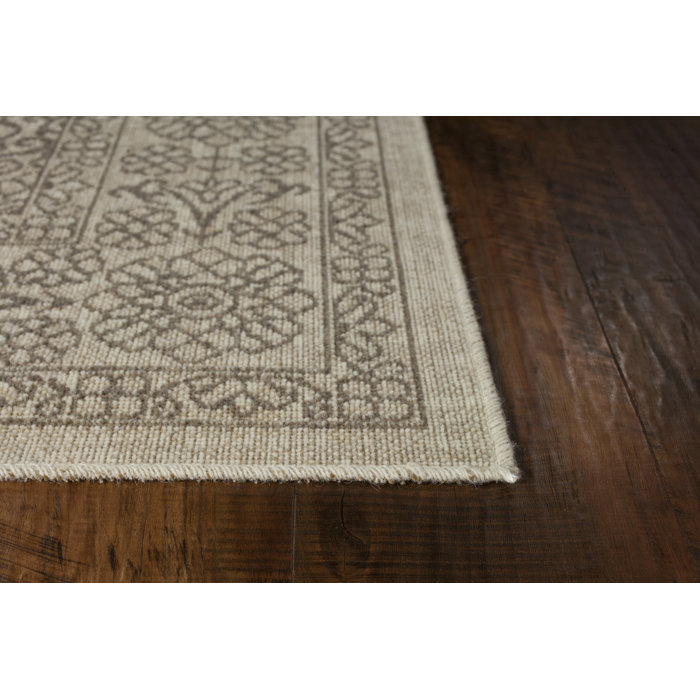 Holmes Flat Woven Wool Natural Area Rug Holmes Flat Woven Wool Natural Area Rug