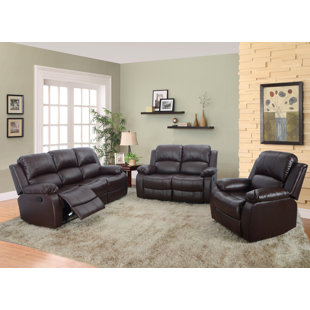 Ronning 3 Piece Reclining Living Room Set by Red Barrel Studio Bargain