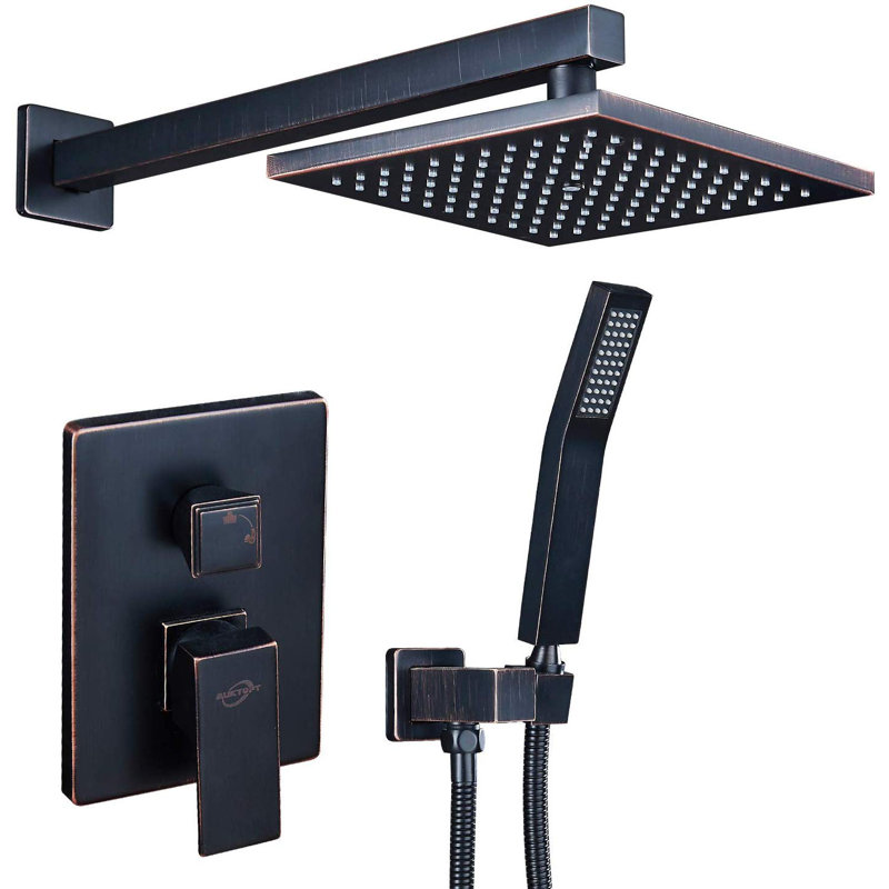 ELLO&ALLO Rainfall Volume Control Complete Shower System ...