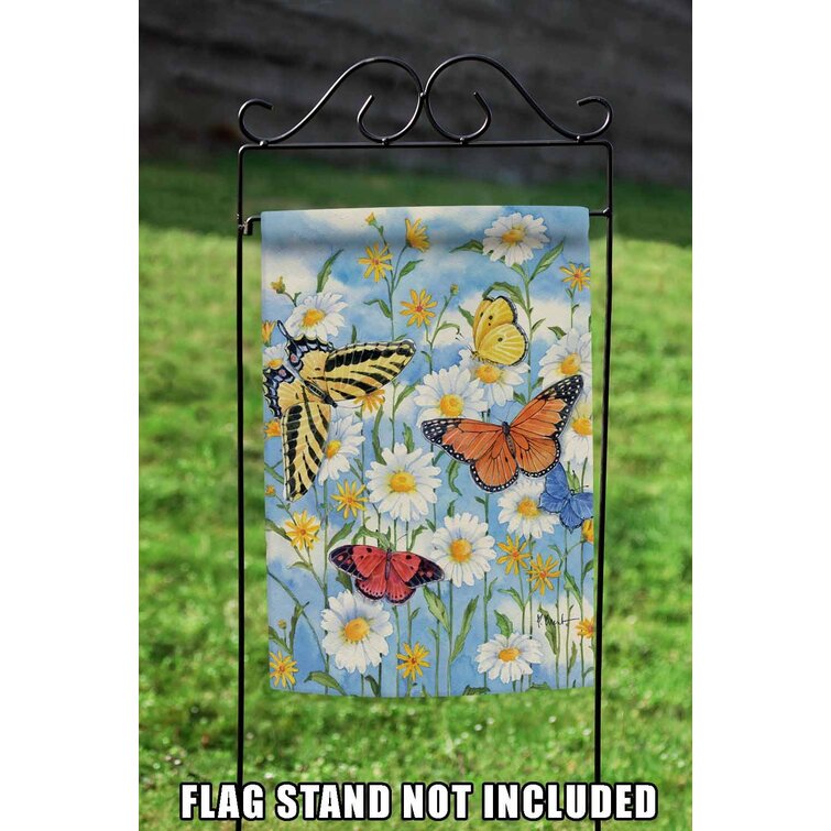 Toland Home Garden 112596 Flight of The Butterflies 12.5 X 18 Decorative USA-Produced Garden Flag
