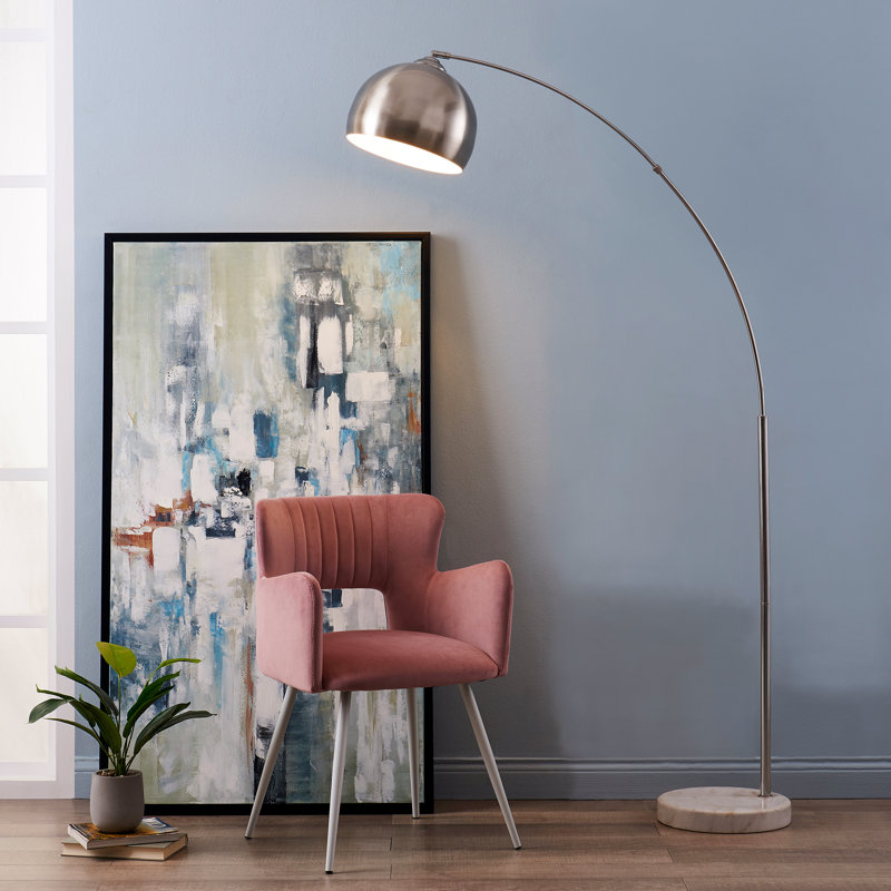 Ebern Designs Hartfield 172cm Arched Floor Lamp Reviews Hartfield 172cm Arched Floor Lamp