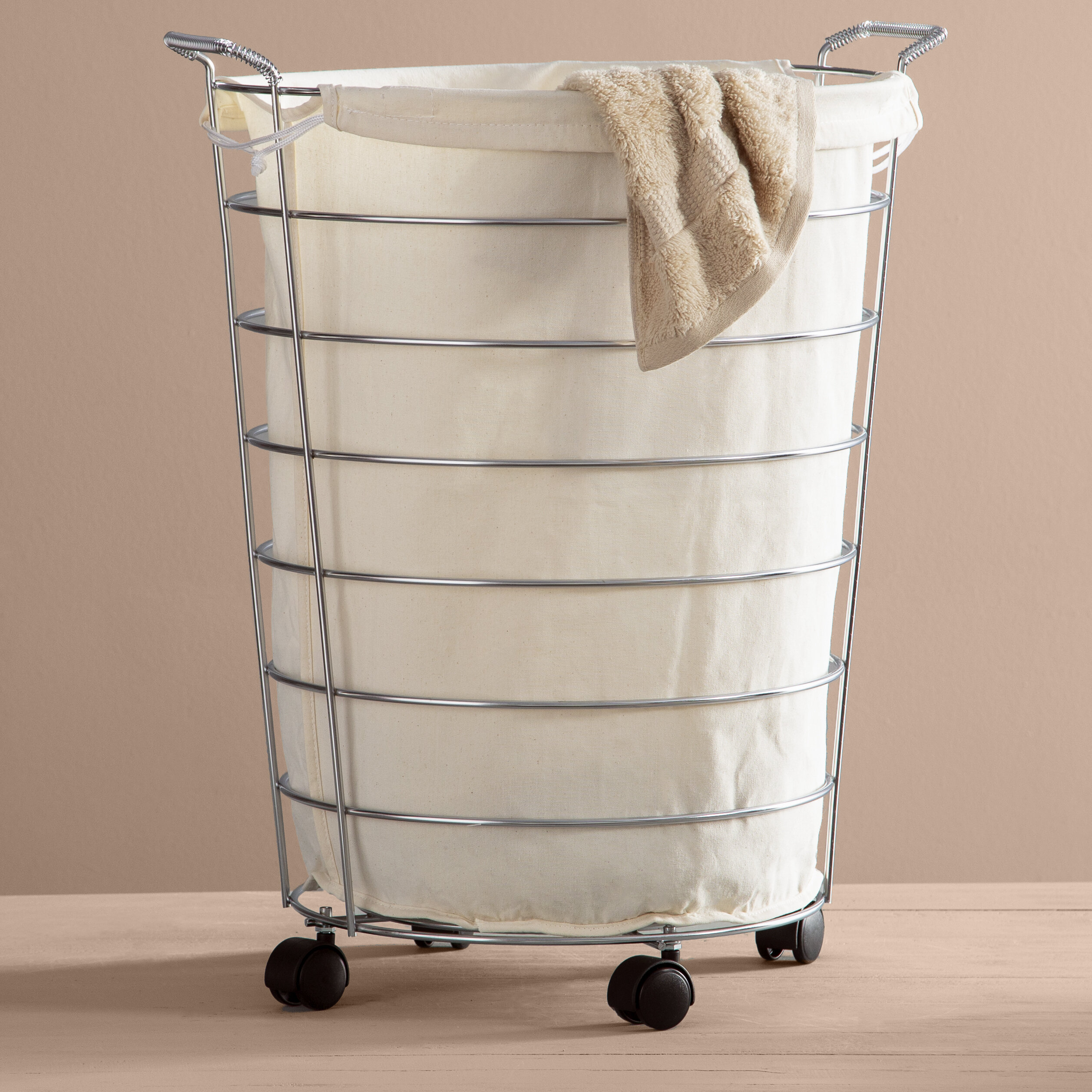 washing basket with sections