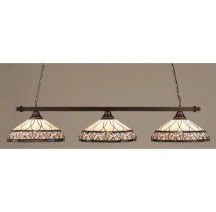Go to store & view more images Red Barrel Studio Munoz 3-Light Square Billiard Light