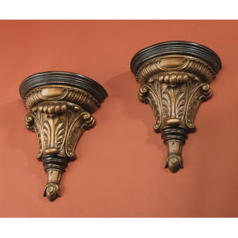 Hickory Manor Left Renaissance Decorative Bracket Verona