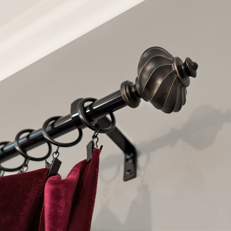Three Posts Atlanta Drapery Rod And Hardware Set Reviews Wayfair