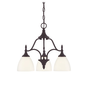 Go to store & view more images Ellender 3-Light Shaded Chandelier by Charlton Home