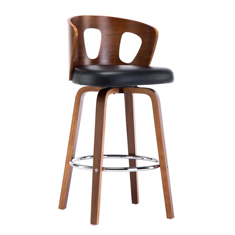 wayfair mid century bar stools