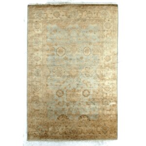 Oushak Light Blue Area Rug