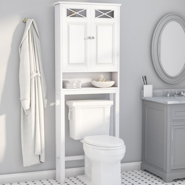120 x 22 x 22.5 cm Waterproof Moistureproof Bathroom Cabinet Shelf Cupboard Floor Standing Bathroom Storage Rack with 2 Drawers Zerone Slim Storage Unit 