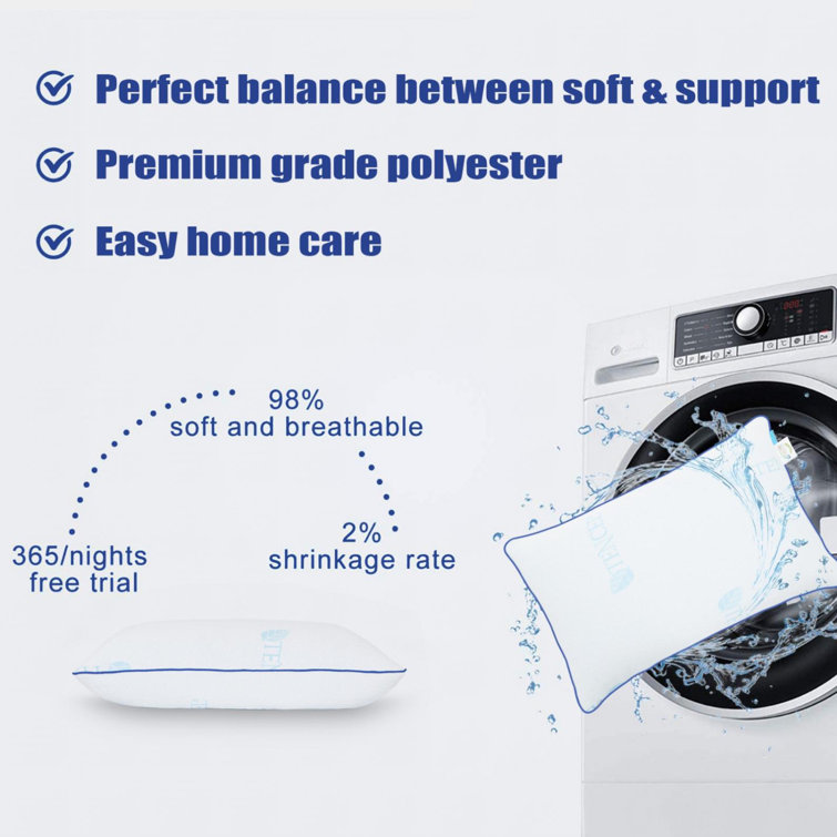 memory foam in washing machine