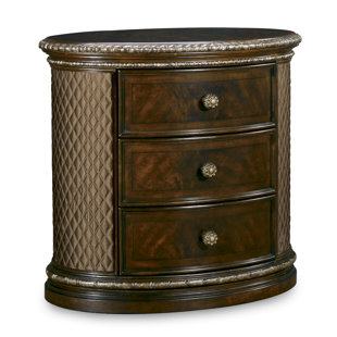 Go to store & view more images Hepburn 3 Drawer Nightstand by Astoria Grand