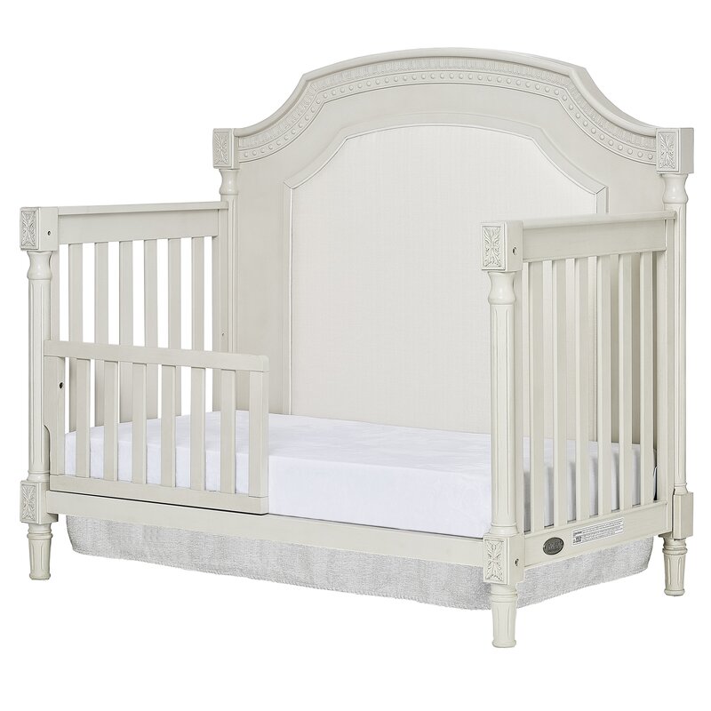 evolur julienne 5 in 1 convertible crib in cloud