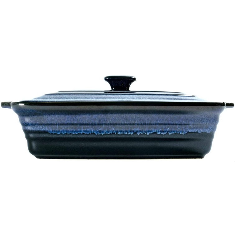 ceramic lasagna pan with lid