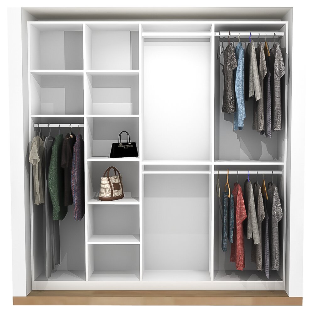 Latitude Run® Crissey Closet System & Reviews | Wayfair