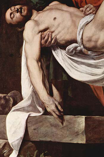 Buyenlarge Putting Christ In The Tomb By Caravaggio Graphic Art