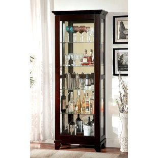 Go to store & view more images Darby Home Co Gallaher Curio Cabinet