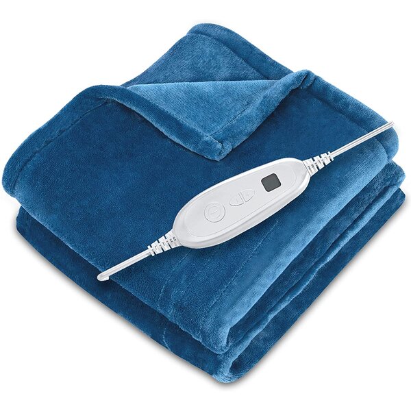 1 Electric Blanket ，Silky Plush Electric Heated Warming Blanket 5V Low Voltage Heating Blanket,USB Electric Blanket,Multifunctional Hand Warmer Knee pad 