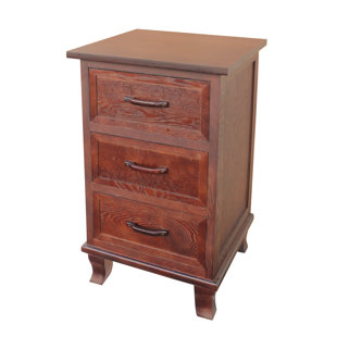 Warburton 3 Drawer End Table by Millwood Pines Spacial Price