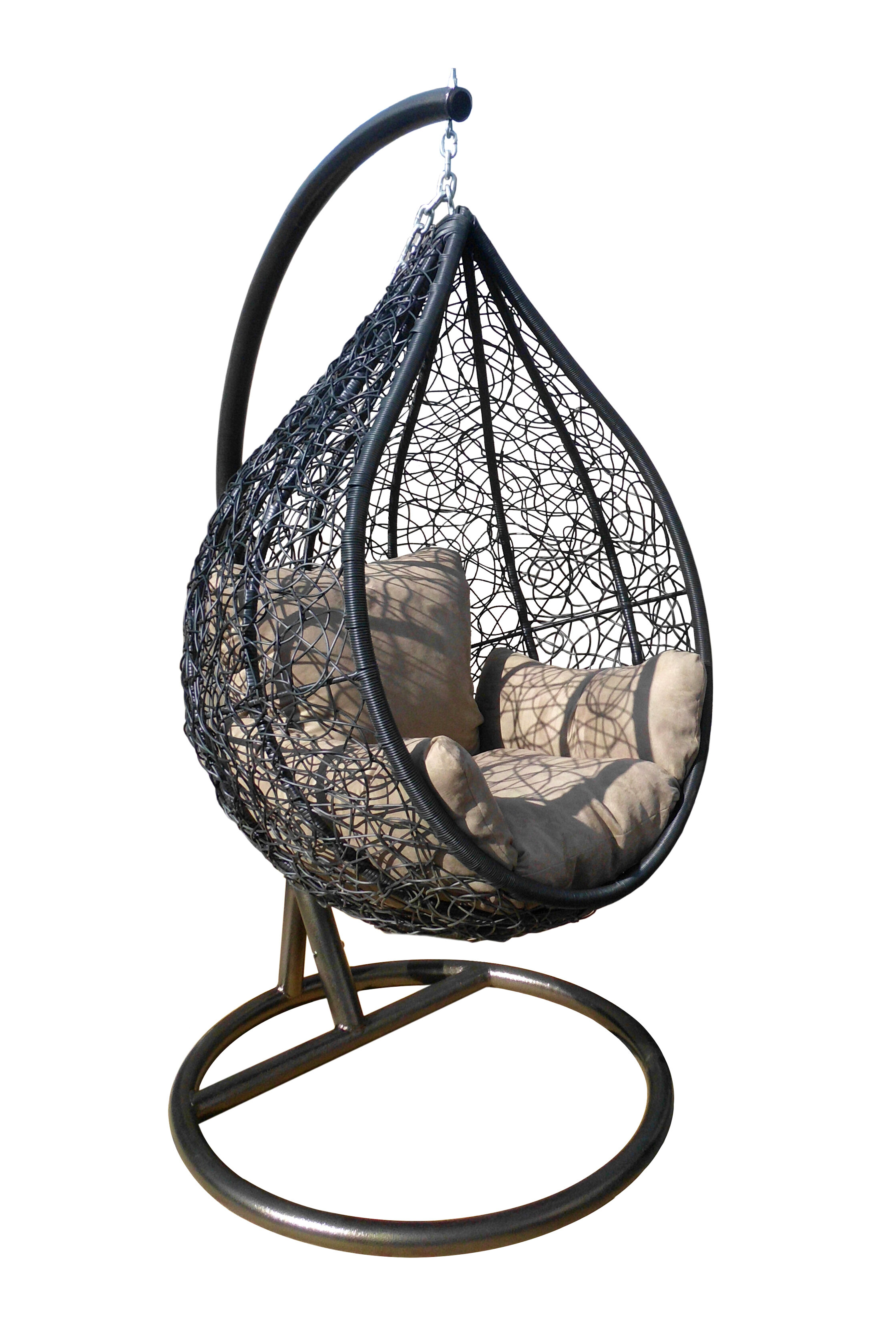 Cothern Patio Egg Porch Swing With Stand