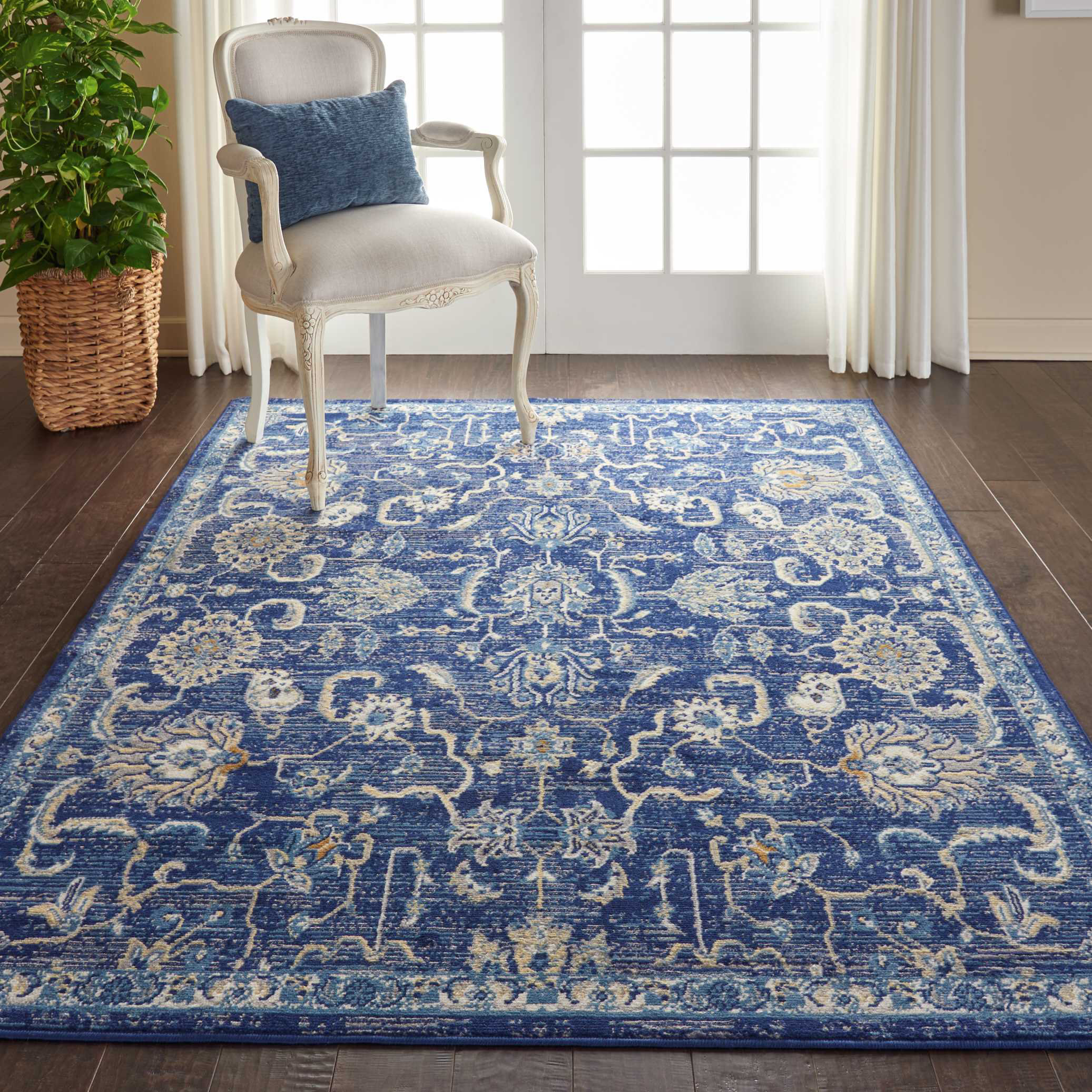 Chattahoochee Bohemian Navy Blue Area Rug Chattahoochee Bohemian Navy Blue Area Rug
