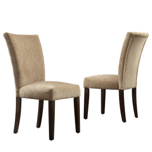Malta Chenille Parson Chair (Set of 2) by Three ..
