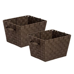 woven shelf baskets