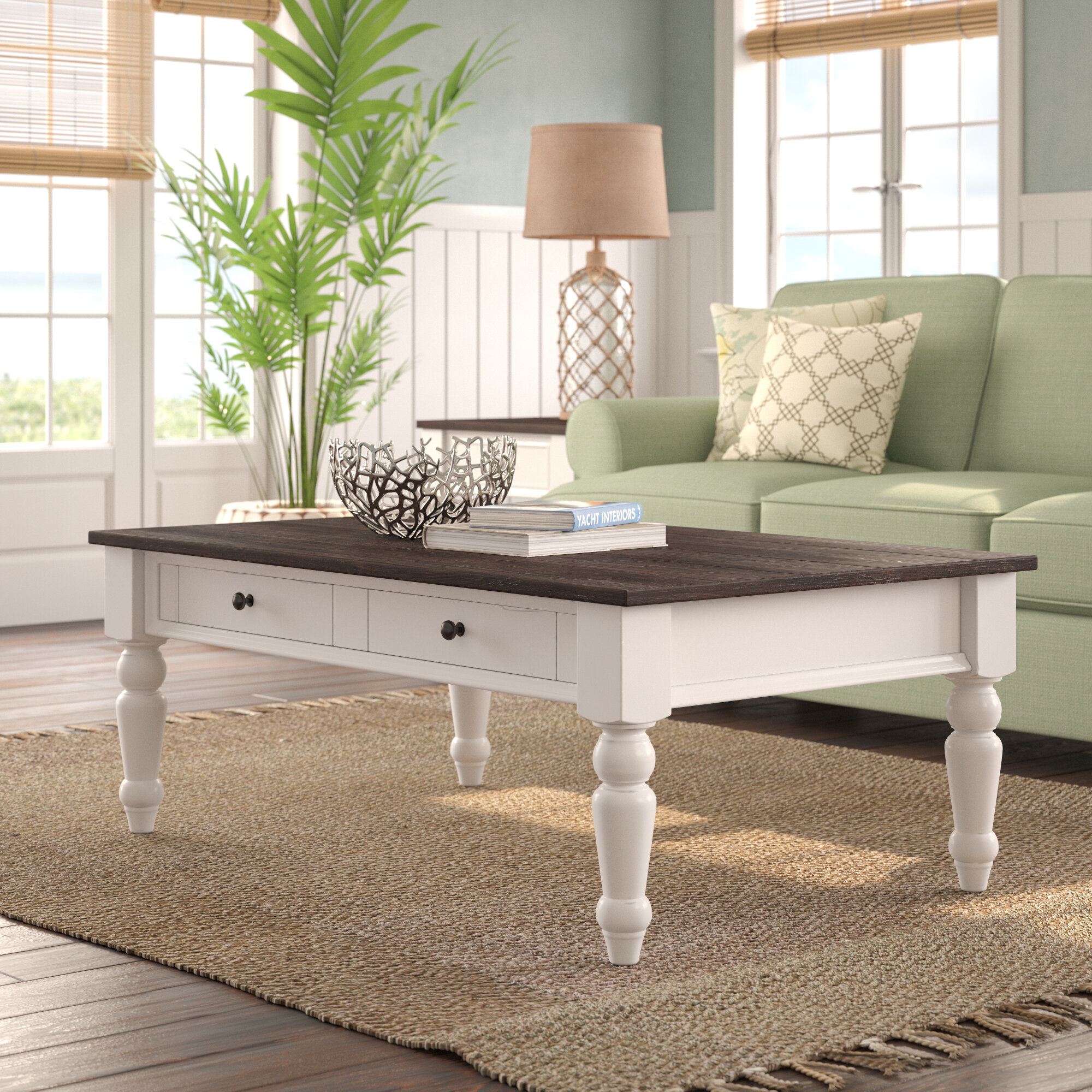 wayfair advert coffee table