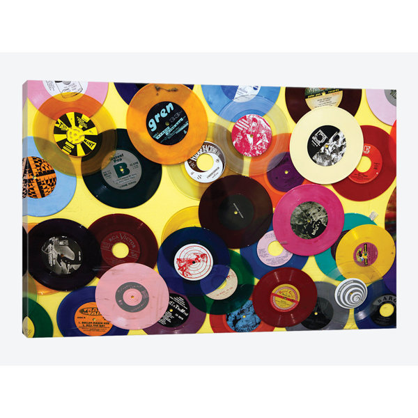 East Urban Home Vinyl 45 By Kymri Wilt Wrapped Canvas Painting