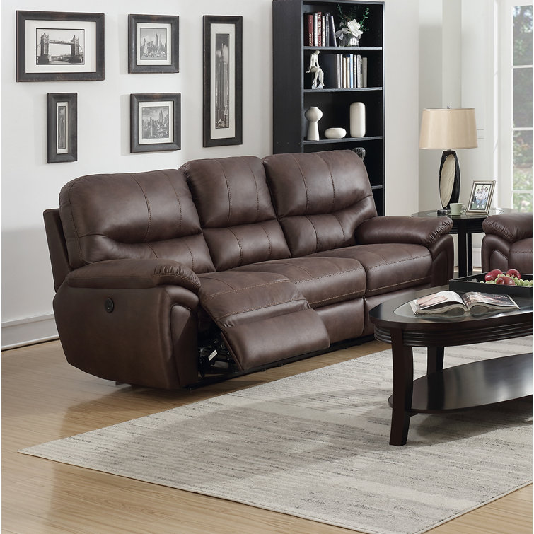 Winston Porter Quance 86.5'' Pillow Top Arm Reclining Sofa & Reviews