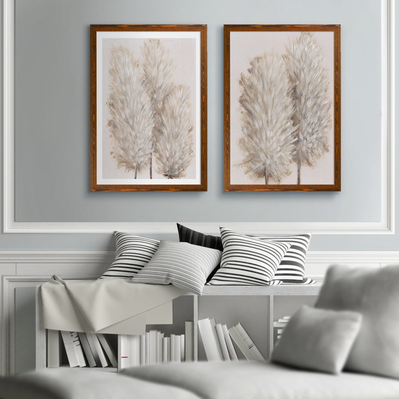 Pampas Grass Iii By Vincent Van Gogh 2 Piece Picture Frame