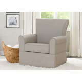 delta children dexter nursery recliner swivel glider chair