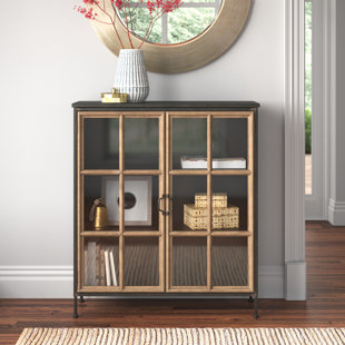 Colby Cabinet Style Fireplace Screen And Smoked Glass Door