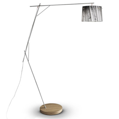 Woody 827 Task Floor Lamp Zaneen Design
