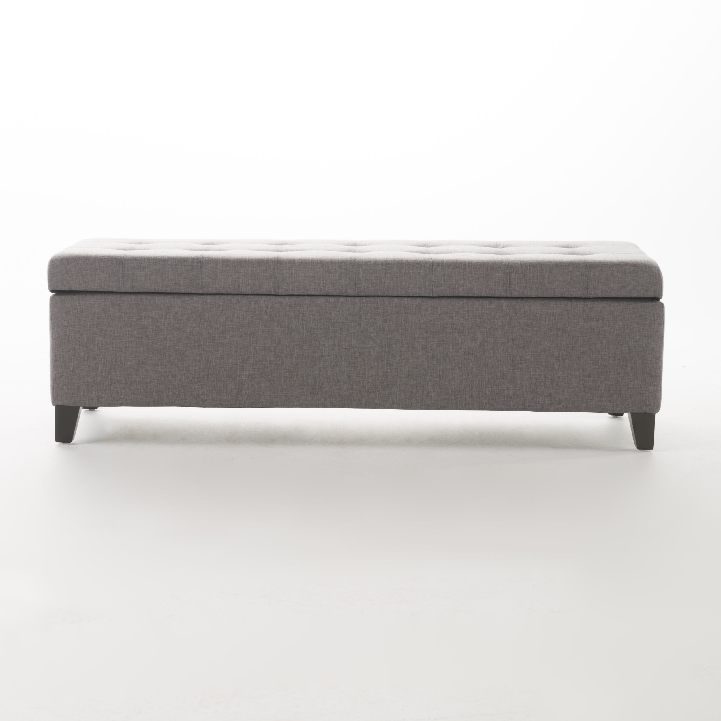Ledger Tufted Storage Ottoman Reviews Allmodern Ledger Tufted Storage Ottoman Reviews