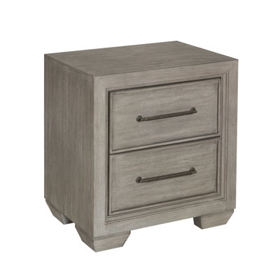 Ennesley 2 - Drawer Nightstand in Gray