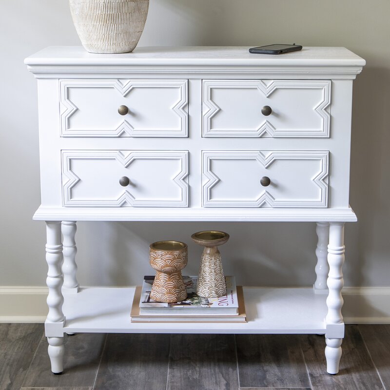 32 wide console table