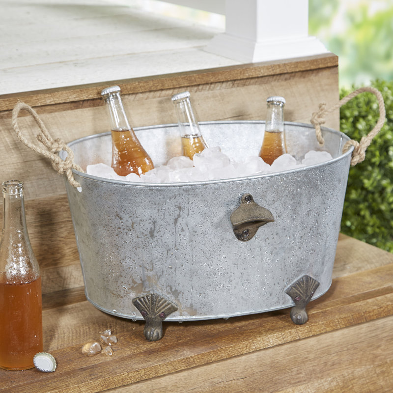 Kilgetty Galvanized Beverage Tub & Reviews Joss & Main