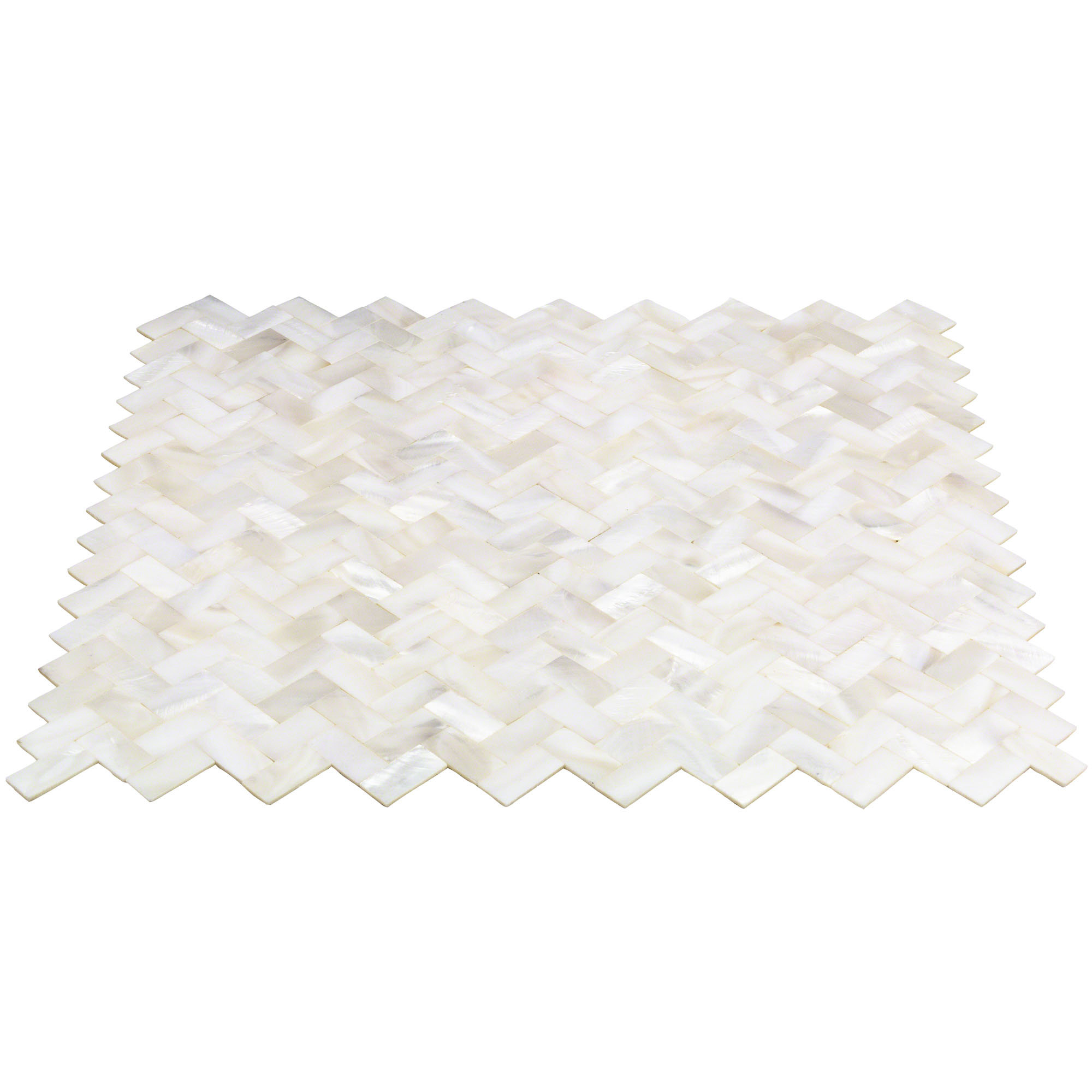 Ivy Hill Tile Lokahi Random Sized Glass Pearl Shell Mosaic Tile In Polished White Pearl Reviews Wayfair