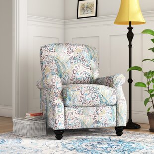 red paisley recliner