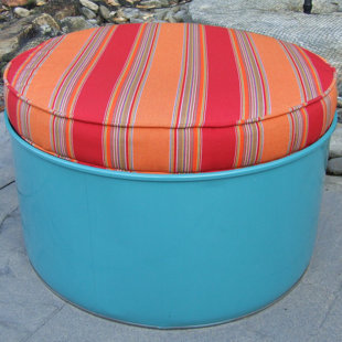 Go to store & view more images Tahoe Ottoman with Cushion by Drum Works Furniture
