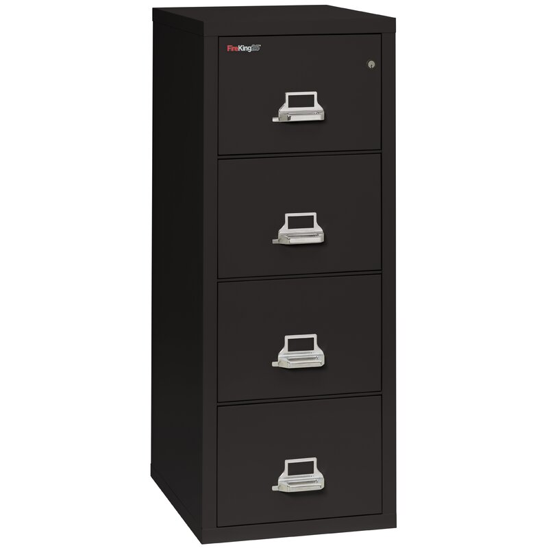 Fireking Fireproof 4 Drawer Vertical File Cabinet Wayfair