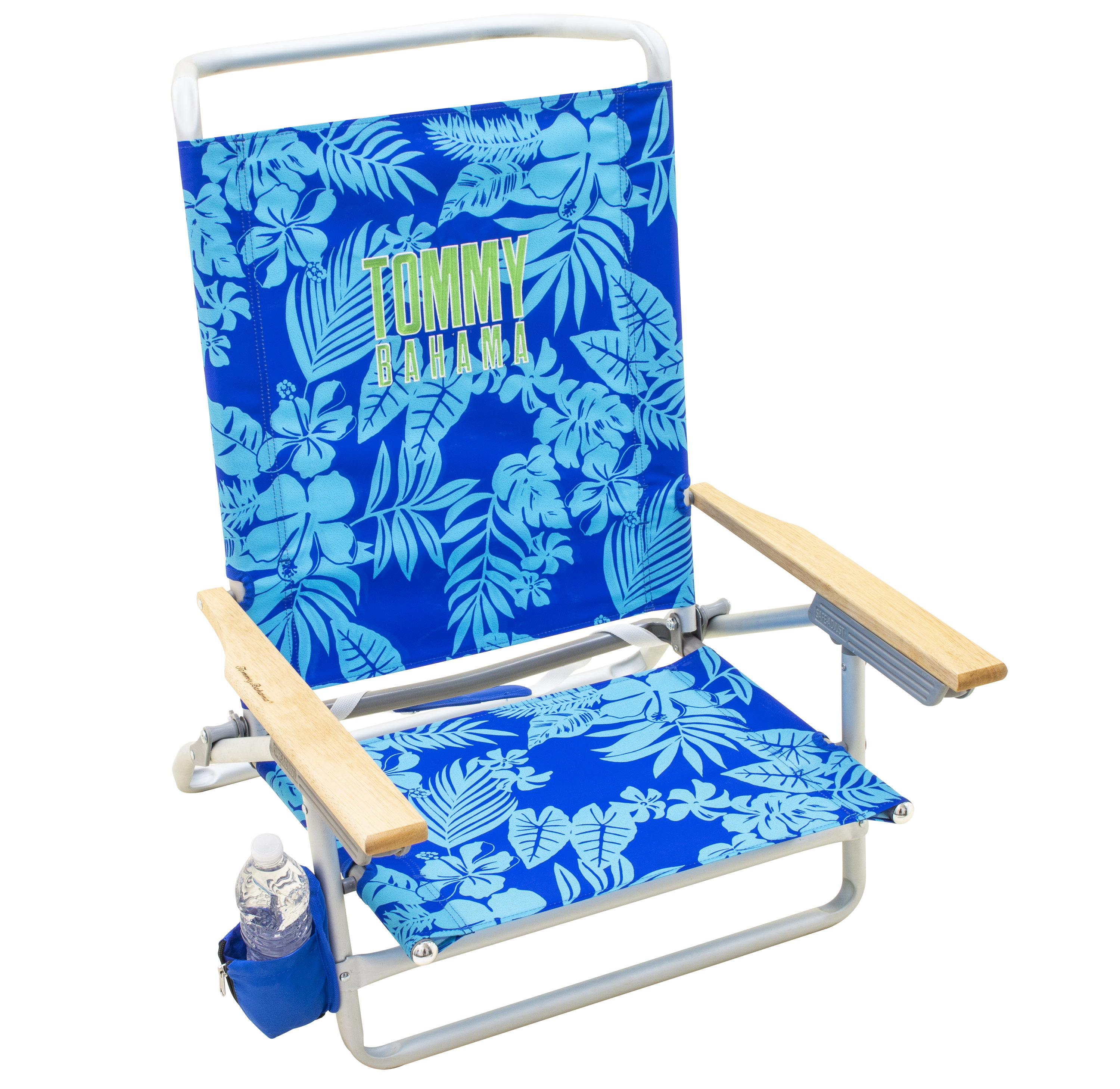 Tommy Bahama Beach Chair Adjusts to 5 Positions and Lays Flat 