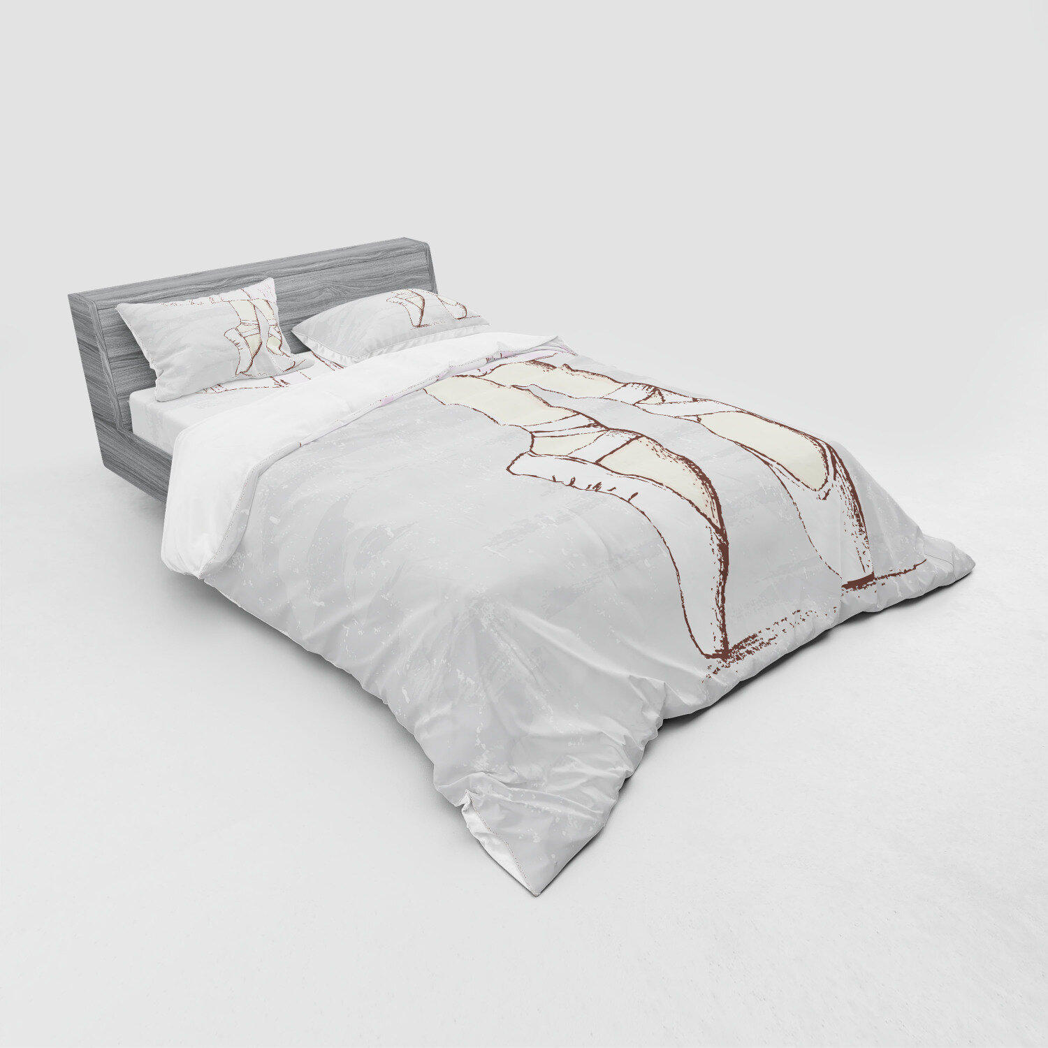 East Urban Home Ballerina Duvet Cover Set Wayfair